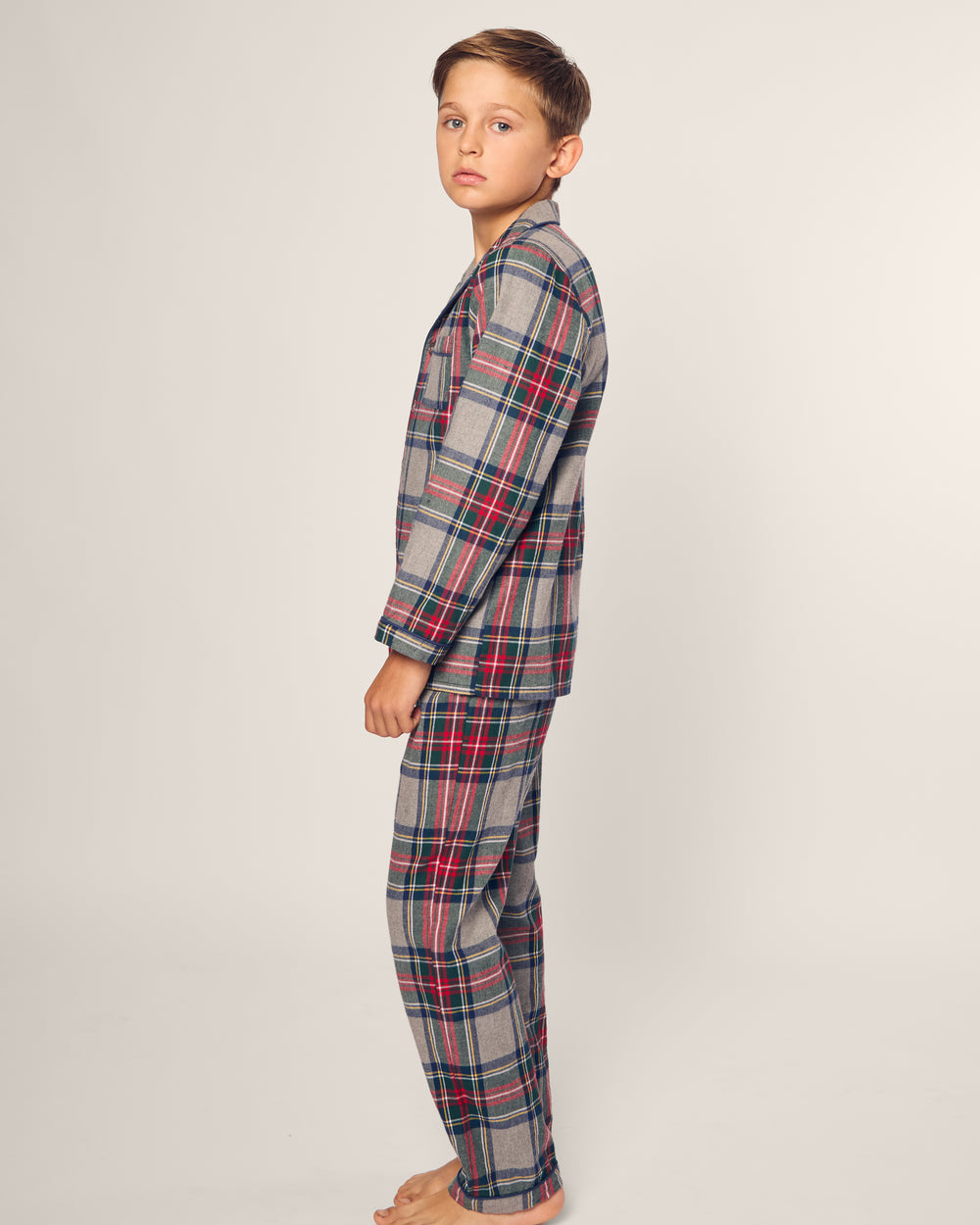 Petite Plume Pajama Set, Westminster Tartan