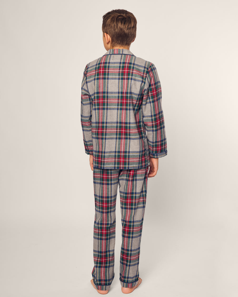 Petite Plume Pajama Set, Westminster Tartan