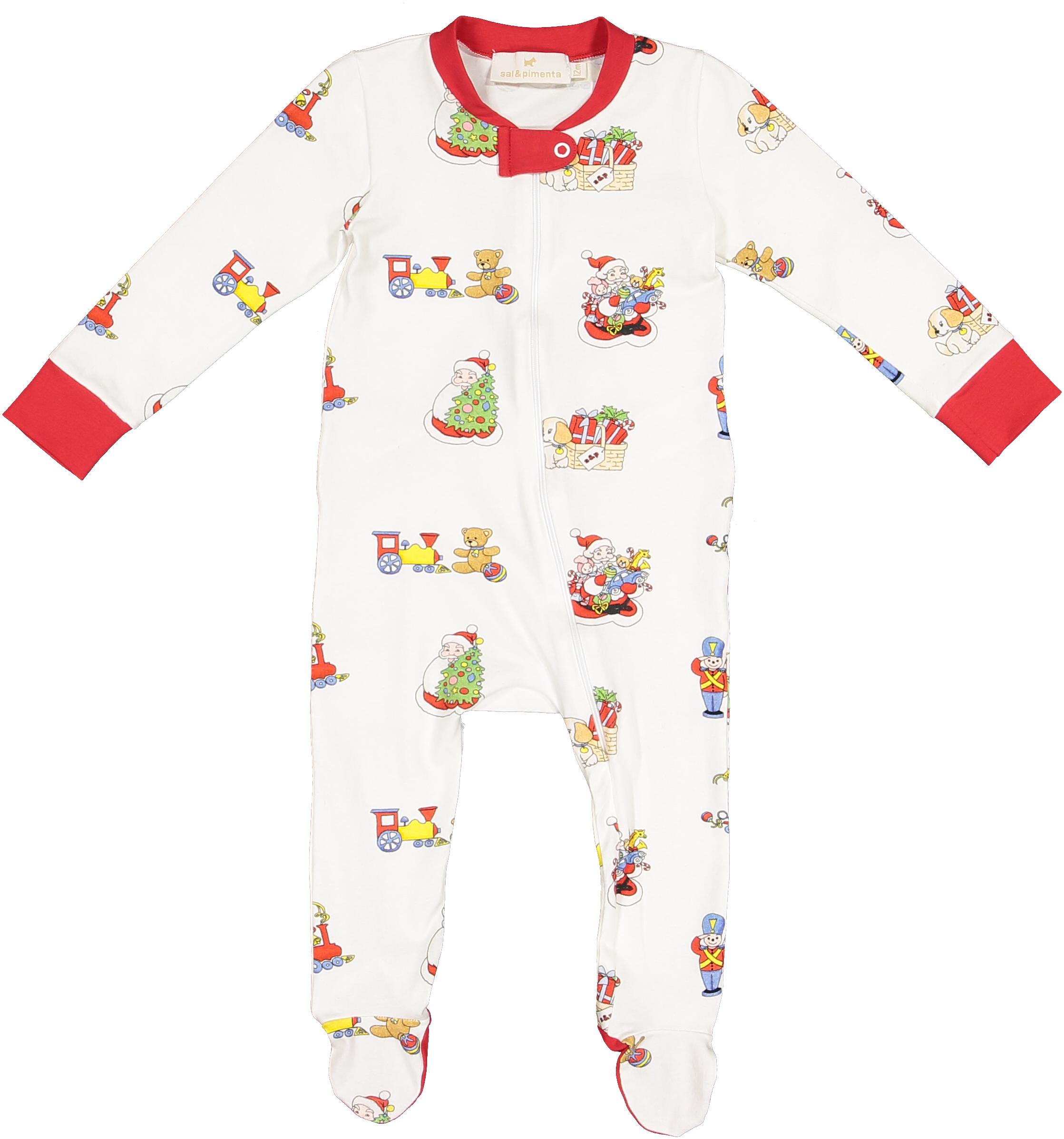 Sal & Pimenta Christmas Toys Baby Boy Pajama