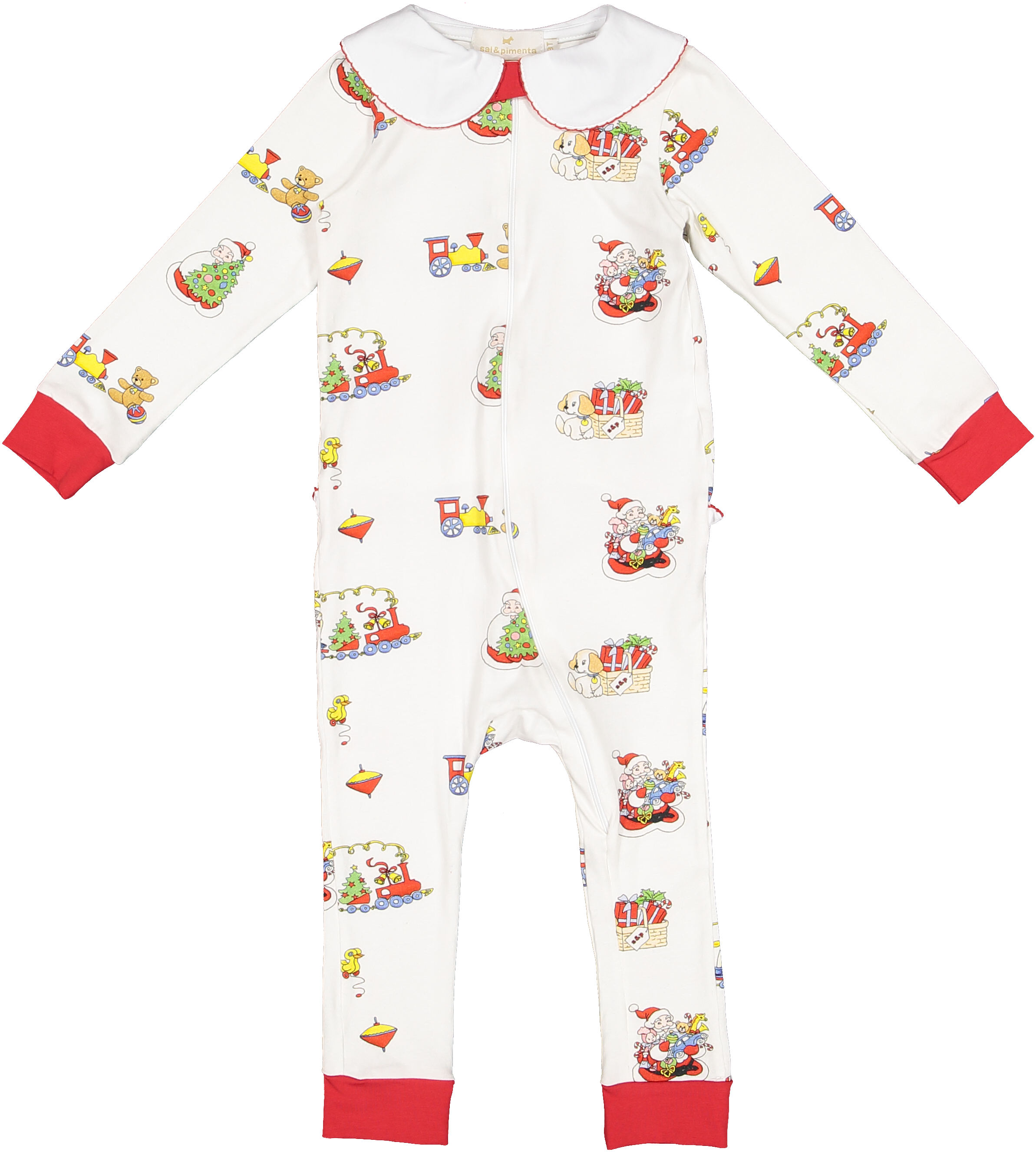 Sal & Pimenta Christmas Toys Baby Girl Pajama