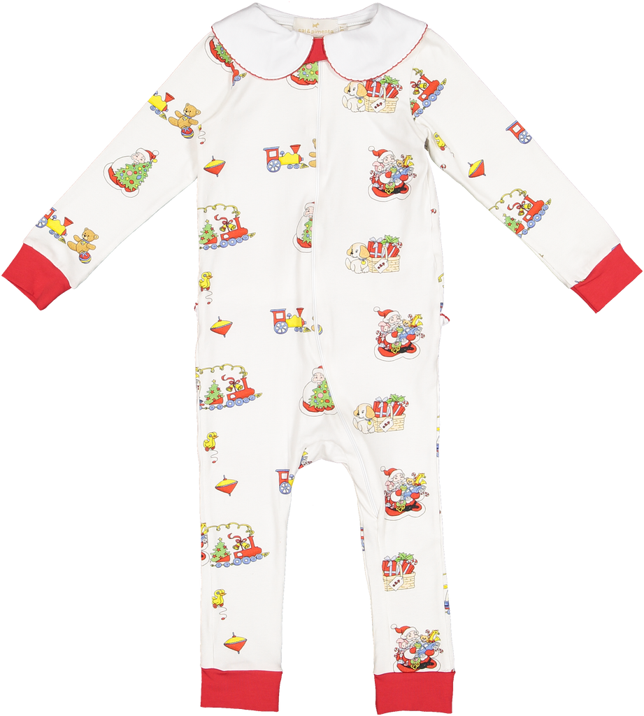 Sal & Pimenta Christmas Toys Baby Girl Pajama
