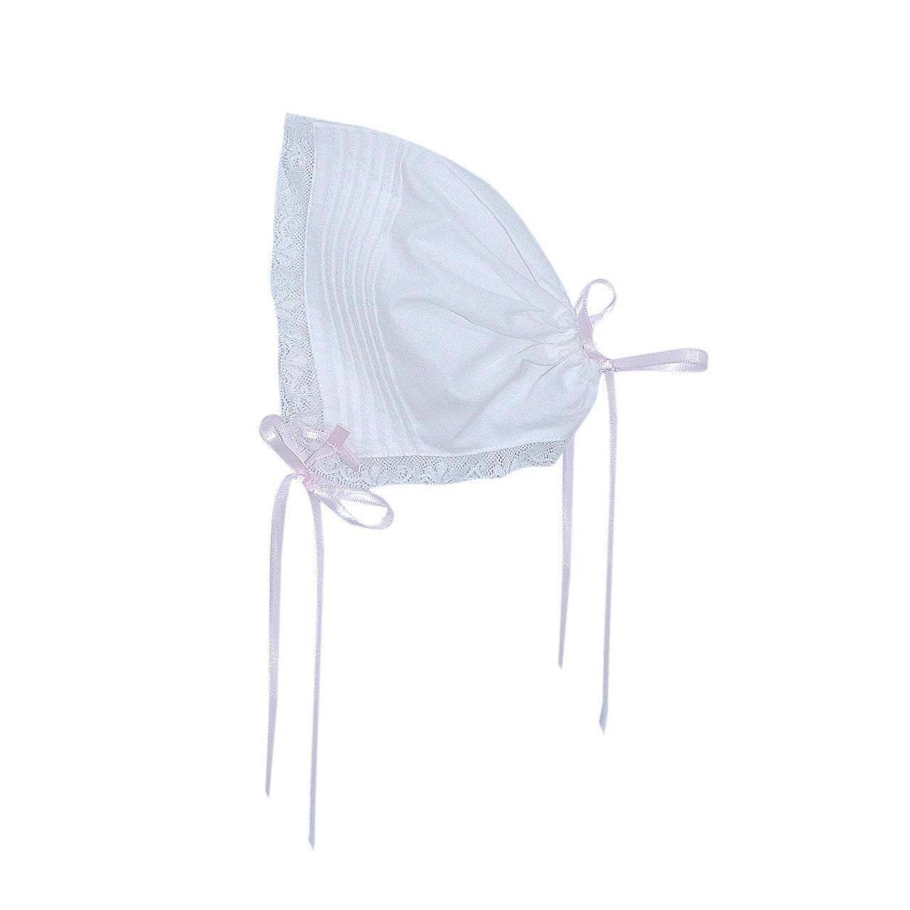 Baby Sen White Tierney Christening Gown, Pink