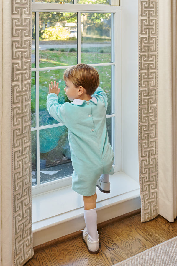 Beaufort Bonnet John Hall Jon Jon, Edisto Egg Blue Velveteen