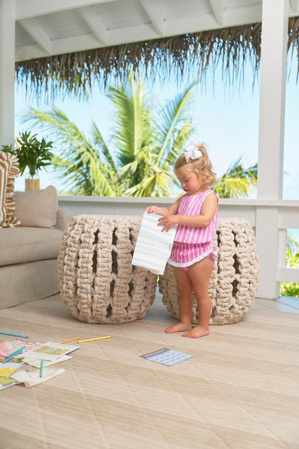 Beaufort Bonnet Mary Todd Tab Set, Sea Wall Stripe