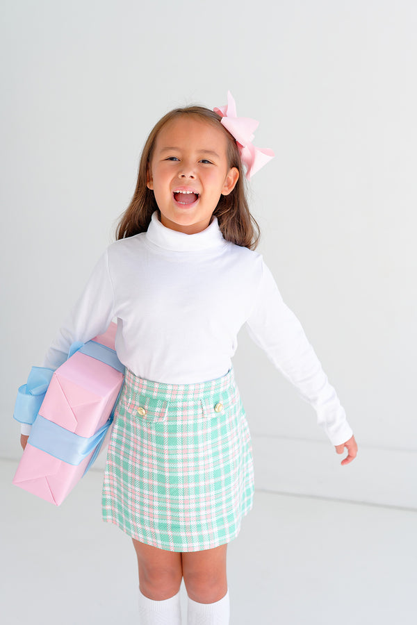 Beaufort Bonnet Tatum's Turtleneck Shirt, Worth Avenue White