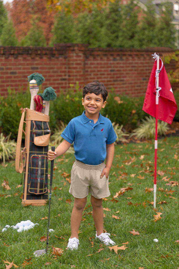 Beaufort Bonnet Prim & Proper Polo, Wood Boat Blue