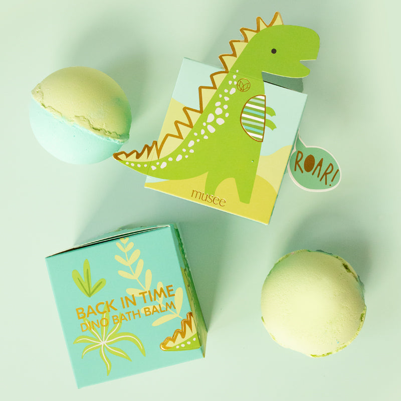 Musee Dino Boxed Bath Balm