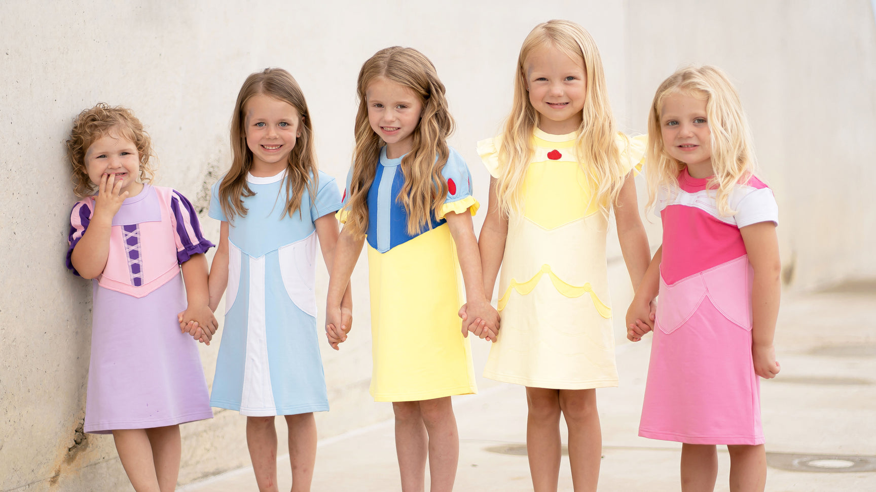 Yellow Lamb Princess Playtime Primary Dress