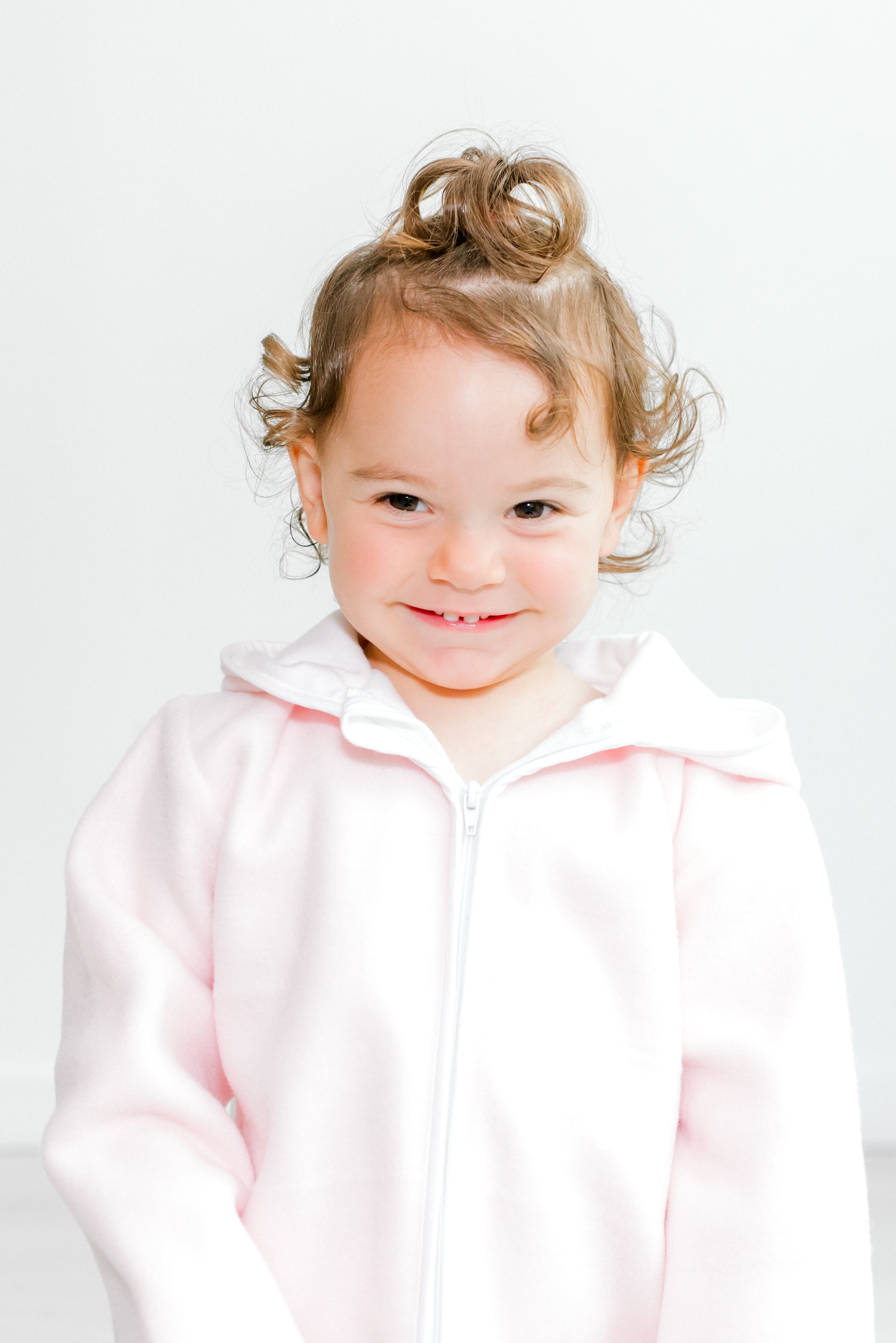 Terry Tots Fleece Jacket, Pink