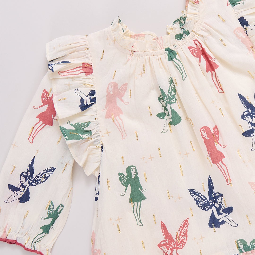 Pink Chicken Harper Dress, Woodland Fairies
