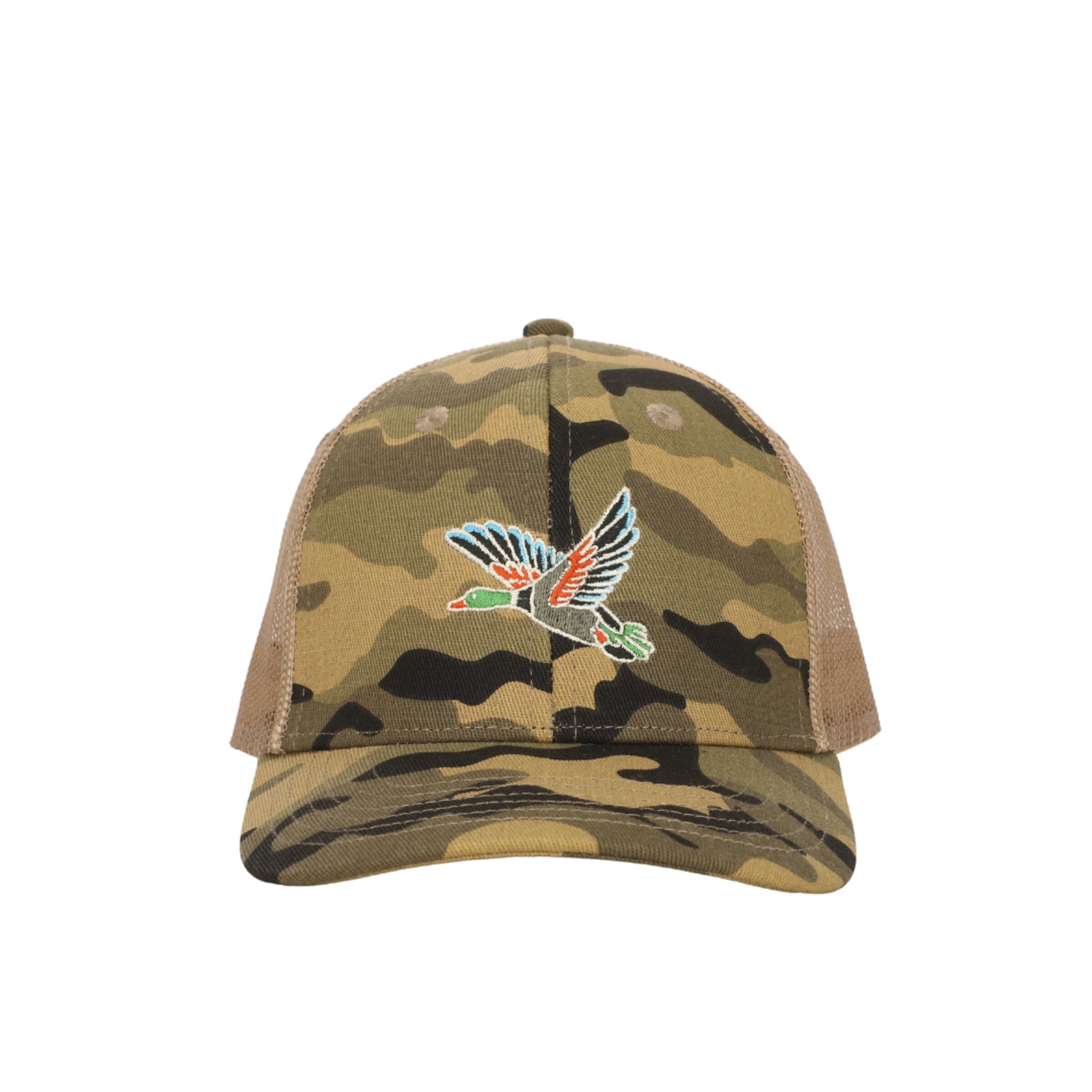 Little Kideauxs Flying Mallard Snapback Hat