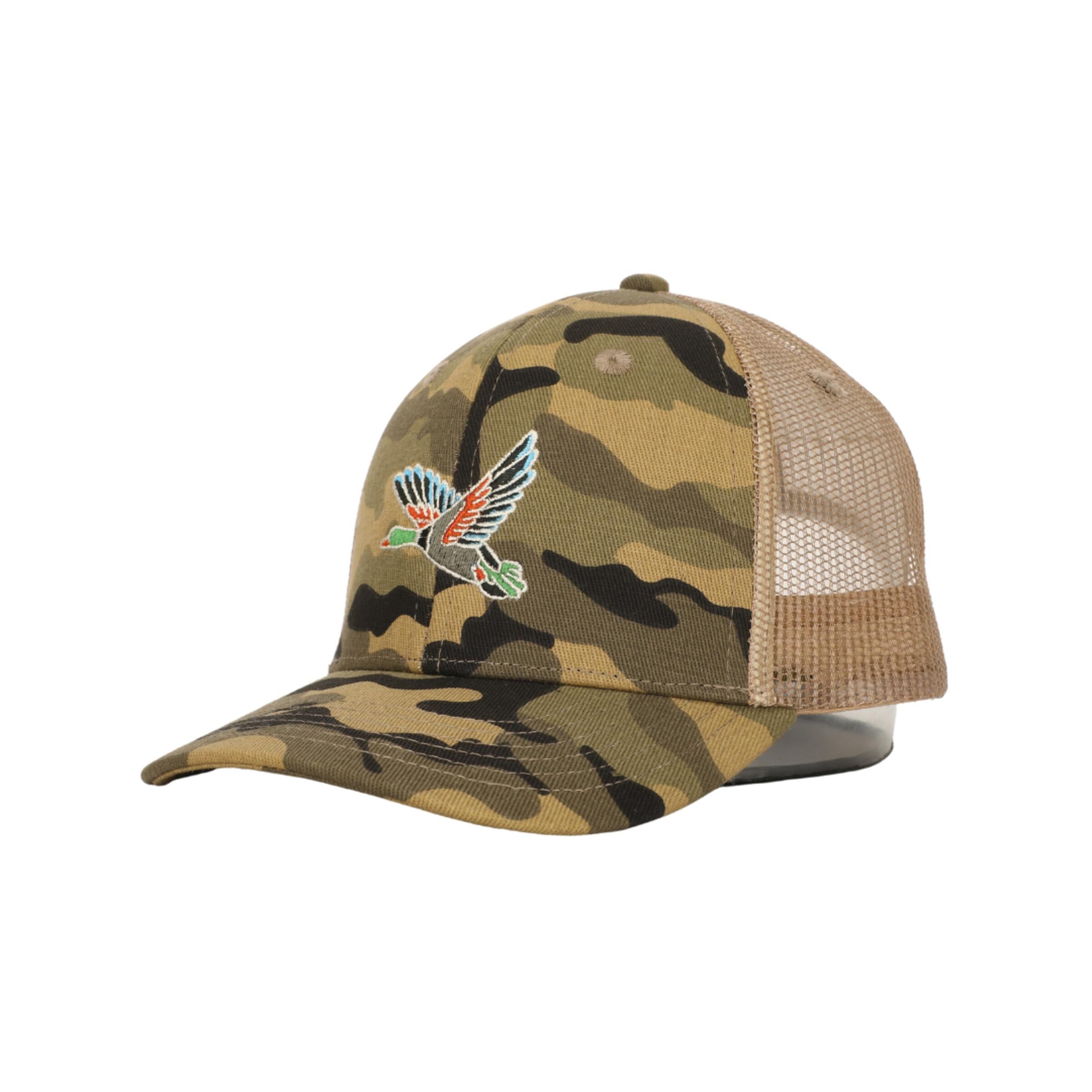 Little Kideauxs Flying Mallard Snapback Hat