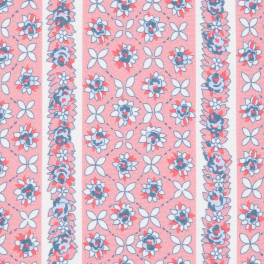 Minnow Floral Tile Rashguard One Piece