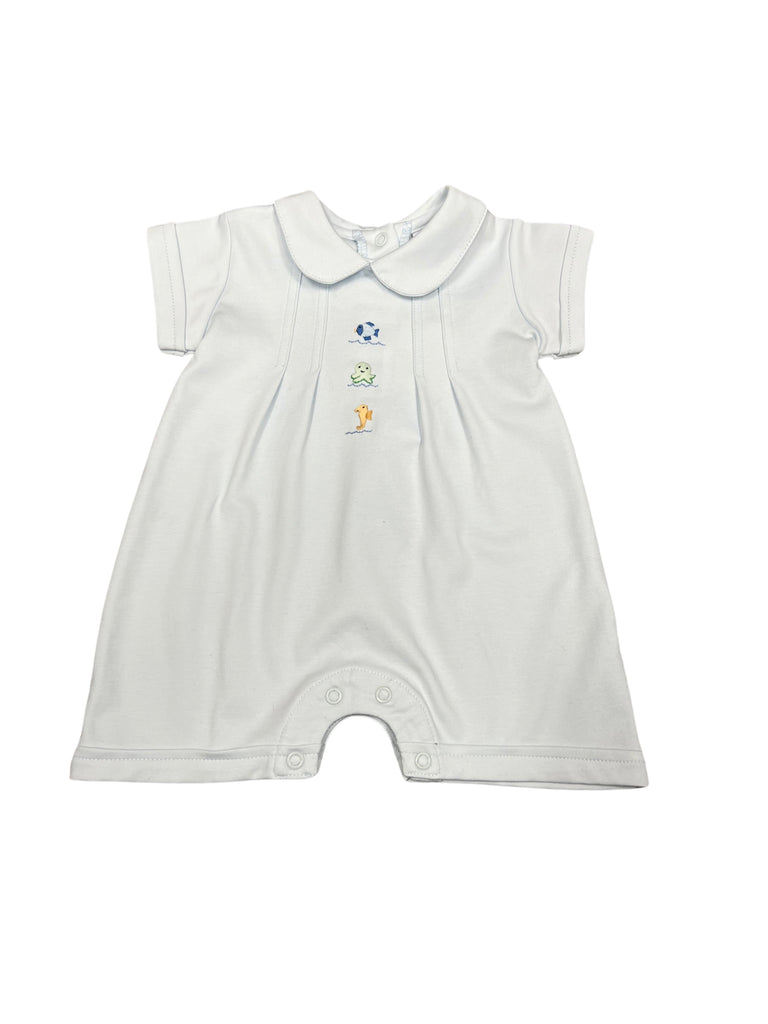 Squiggles Lazy Daisy Dressy Romper