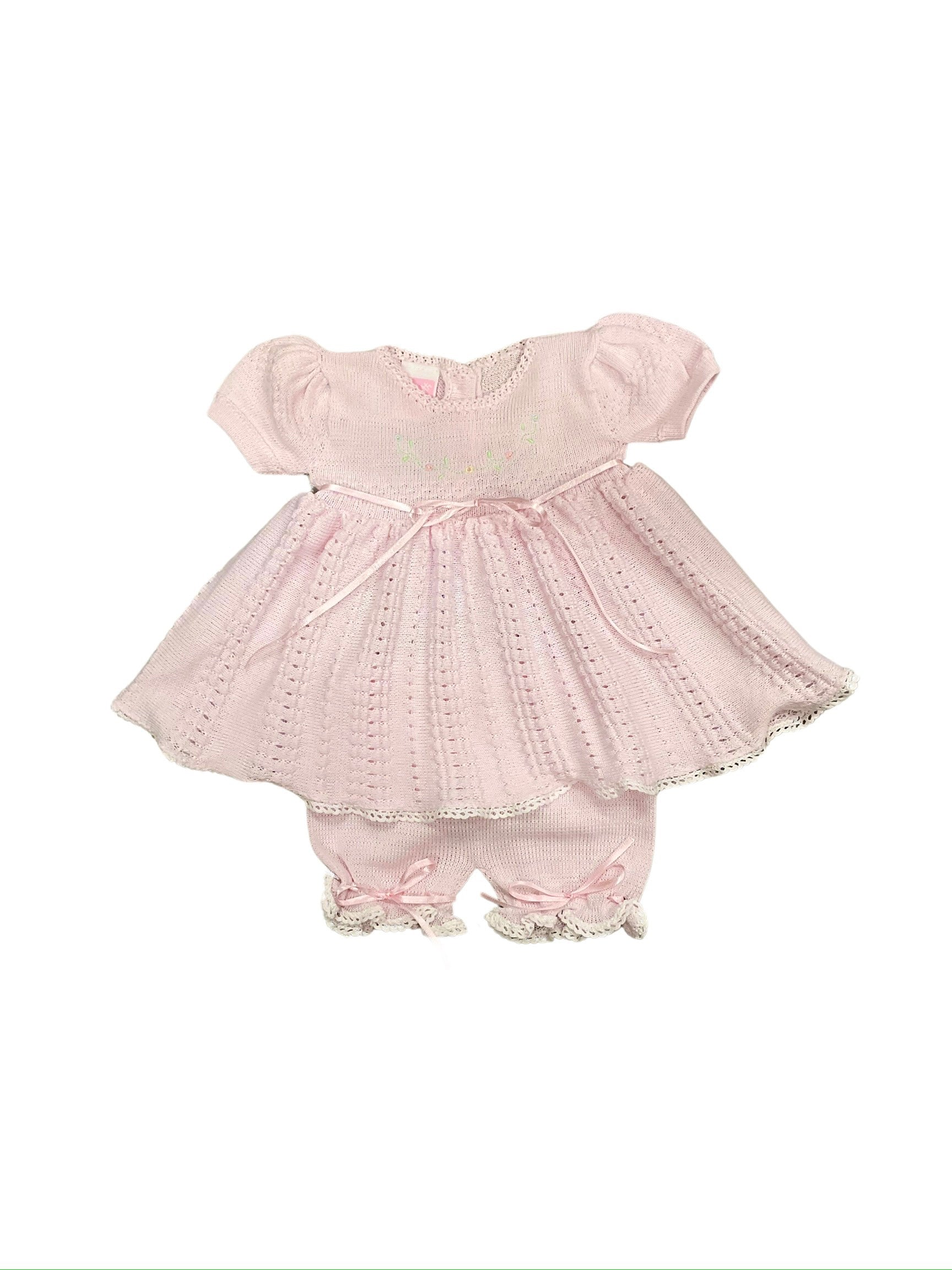 Will'beth Pink Dress Set