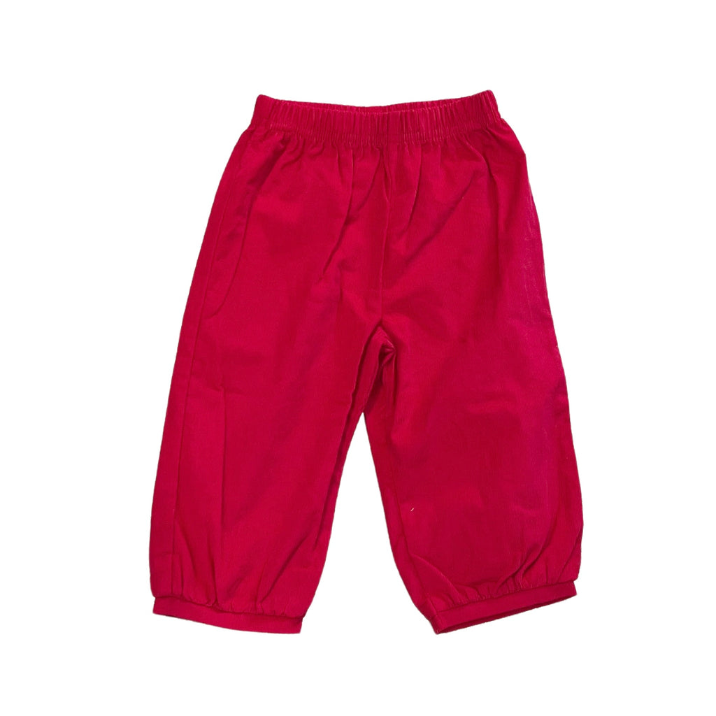 Zuccini Adam Pant, Red Corduroy