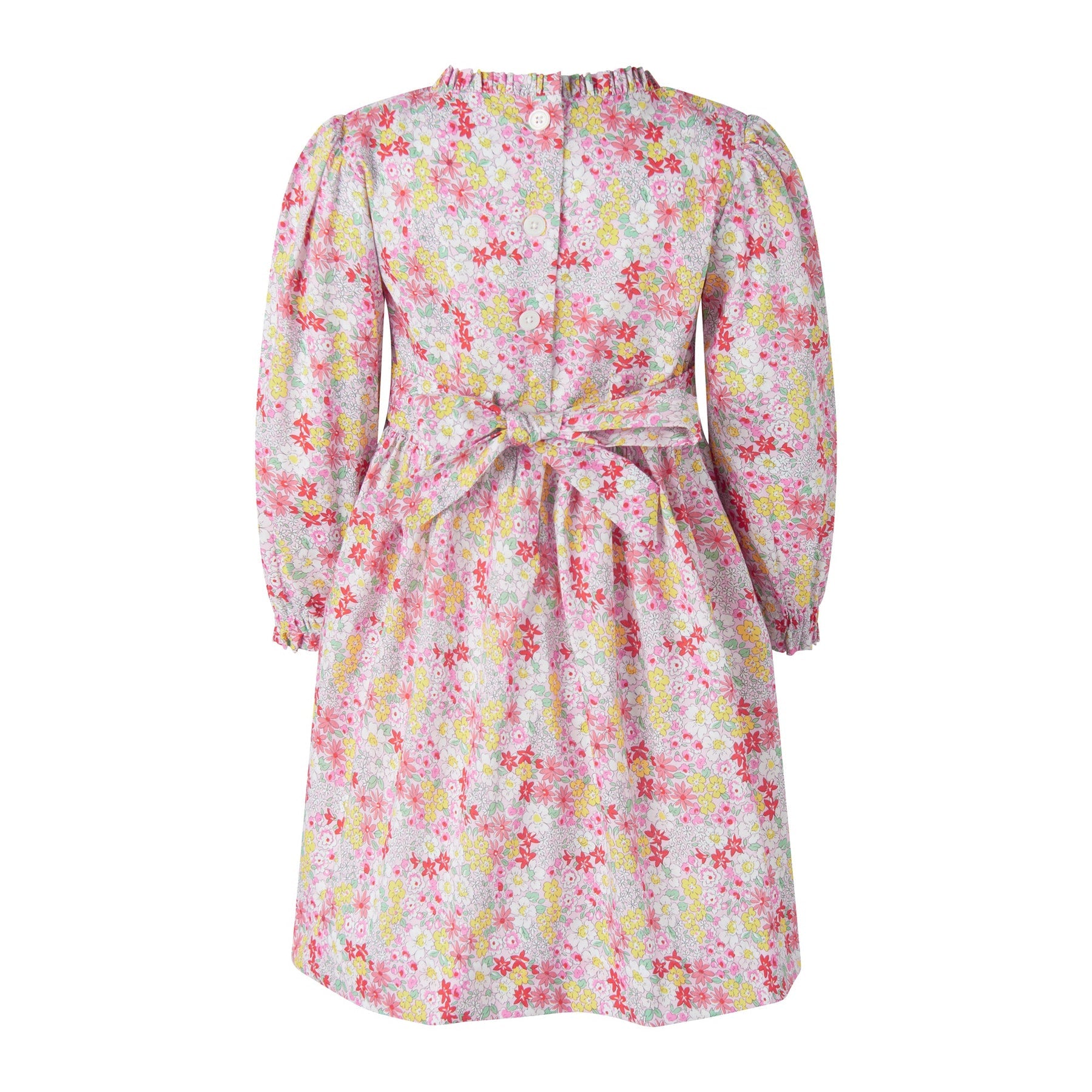 新品タグ付き　RachelRiley★DitsyPinkBloom 6y Rachel Riley Ditsy Garden Ruched Dress | shopnurseryrhymes