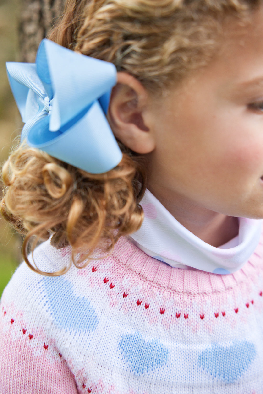 Little English Hearts Fair Isle Sweater