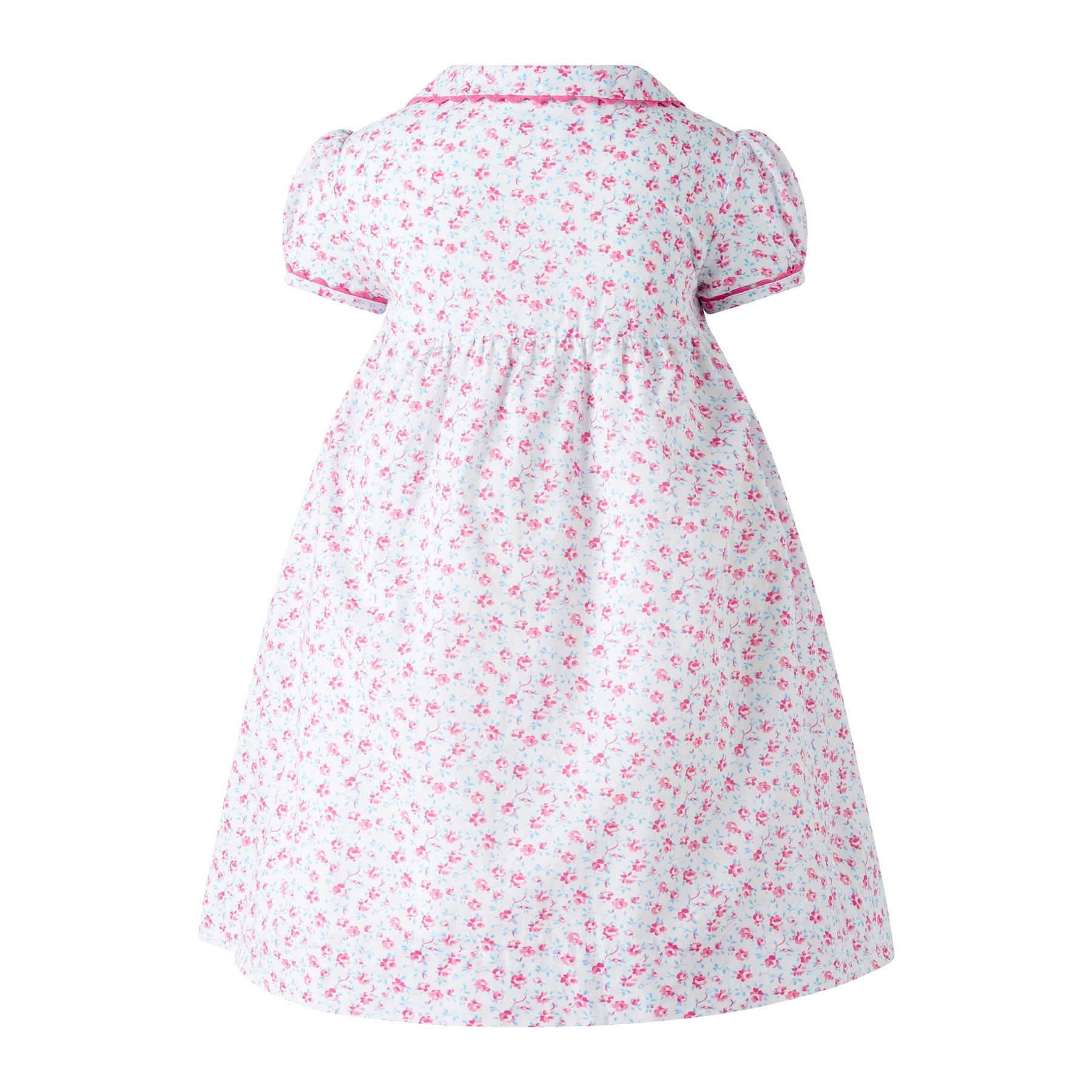 Rachel Riley Floral Smocked Button-Front Dress & Bloomers