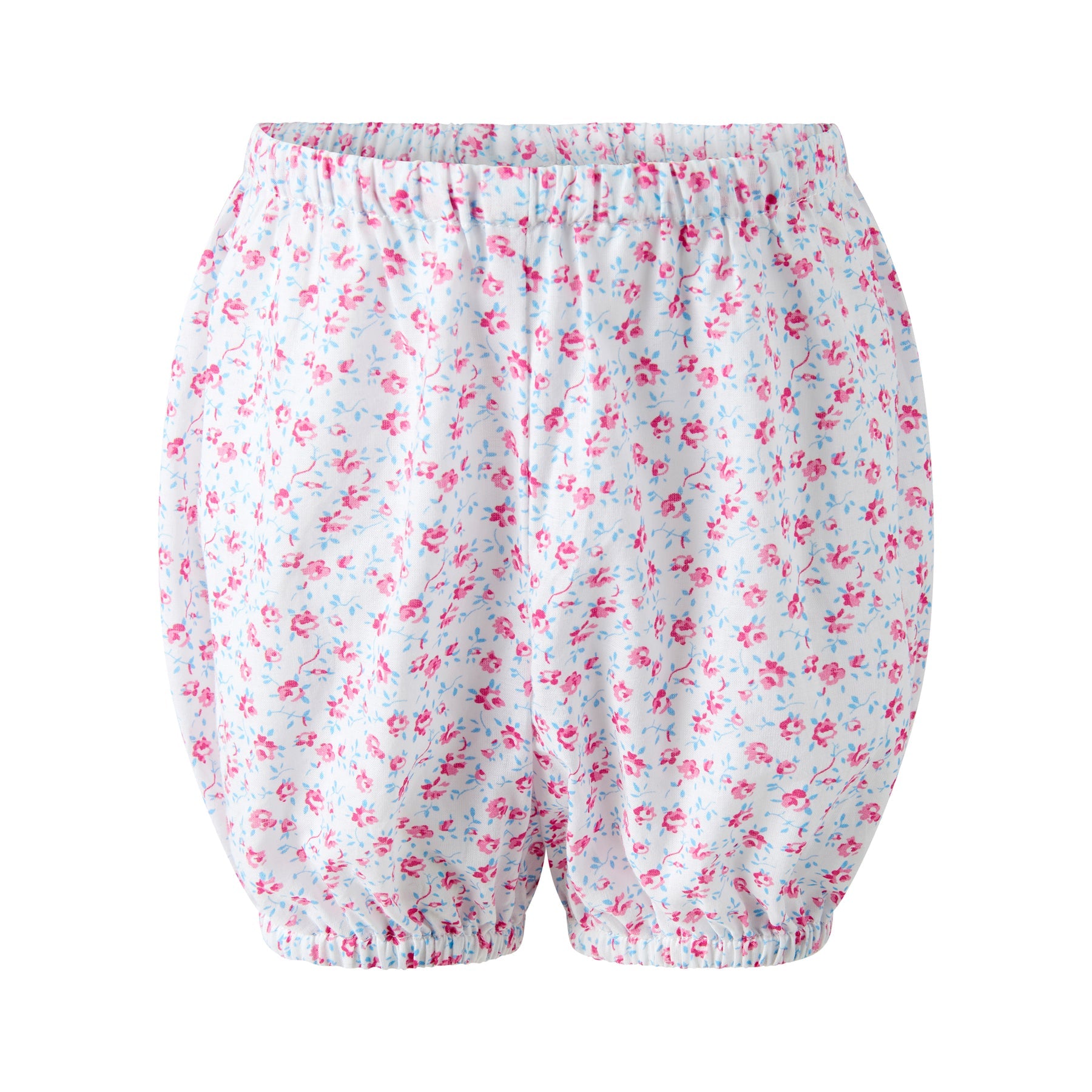 Rachel Riley Floral Smocked Button-Front Dress & Bloomers