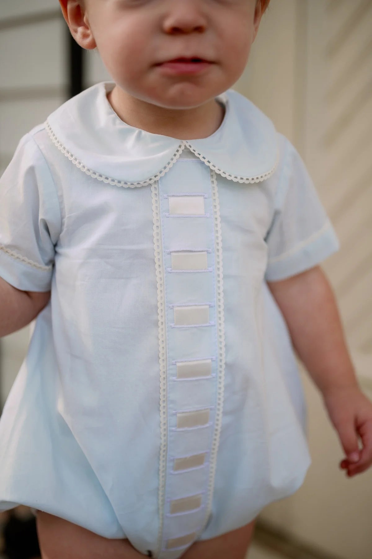 Lullaby Set Nate Bubble, Blessings Blue, Ecru