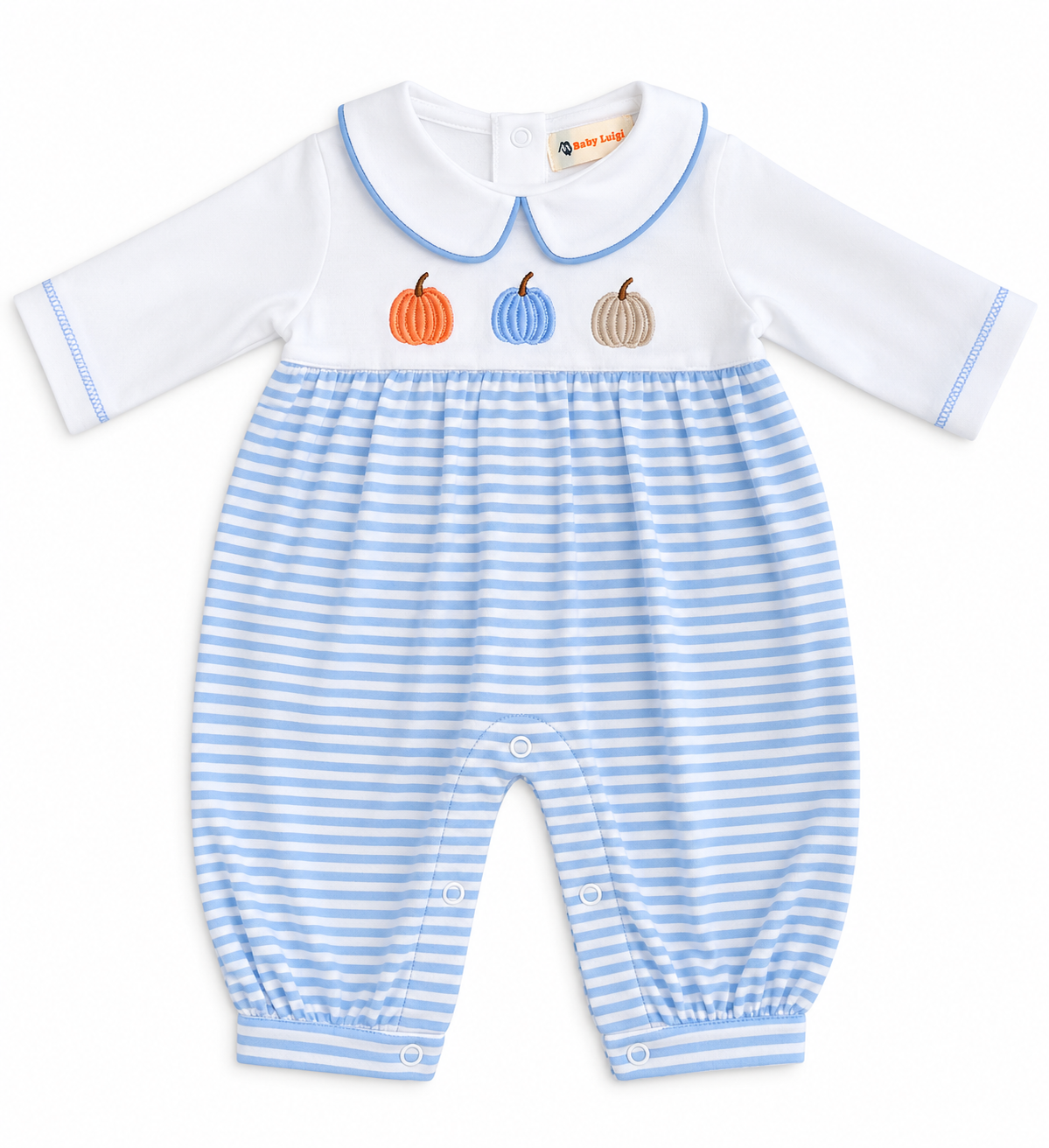 Luigi Collared Romper, Pumpkins