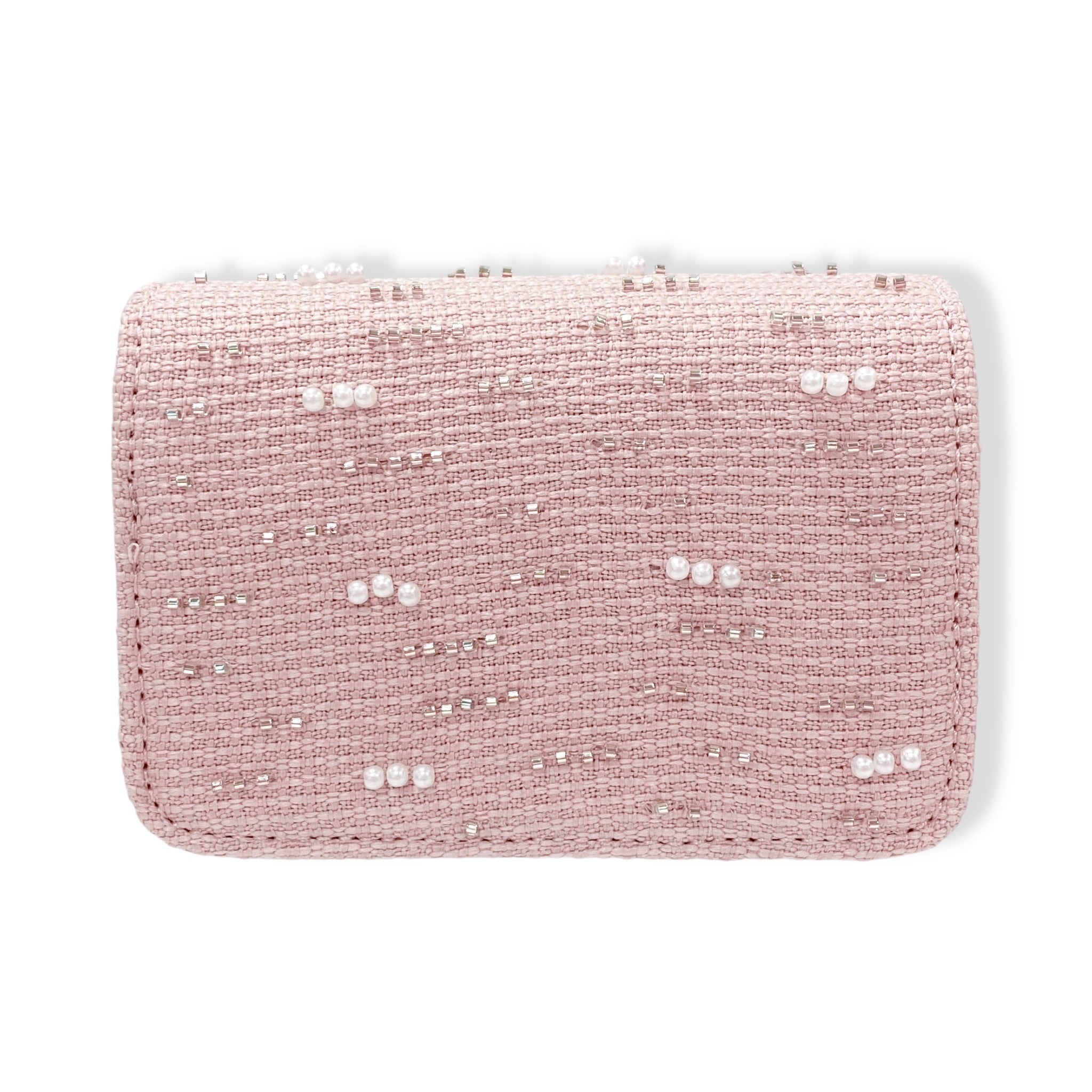 Doe A Dear Embellished Tweed Purse