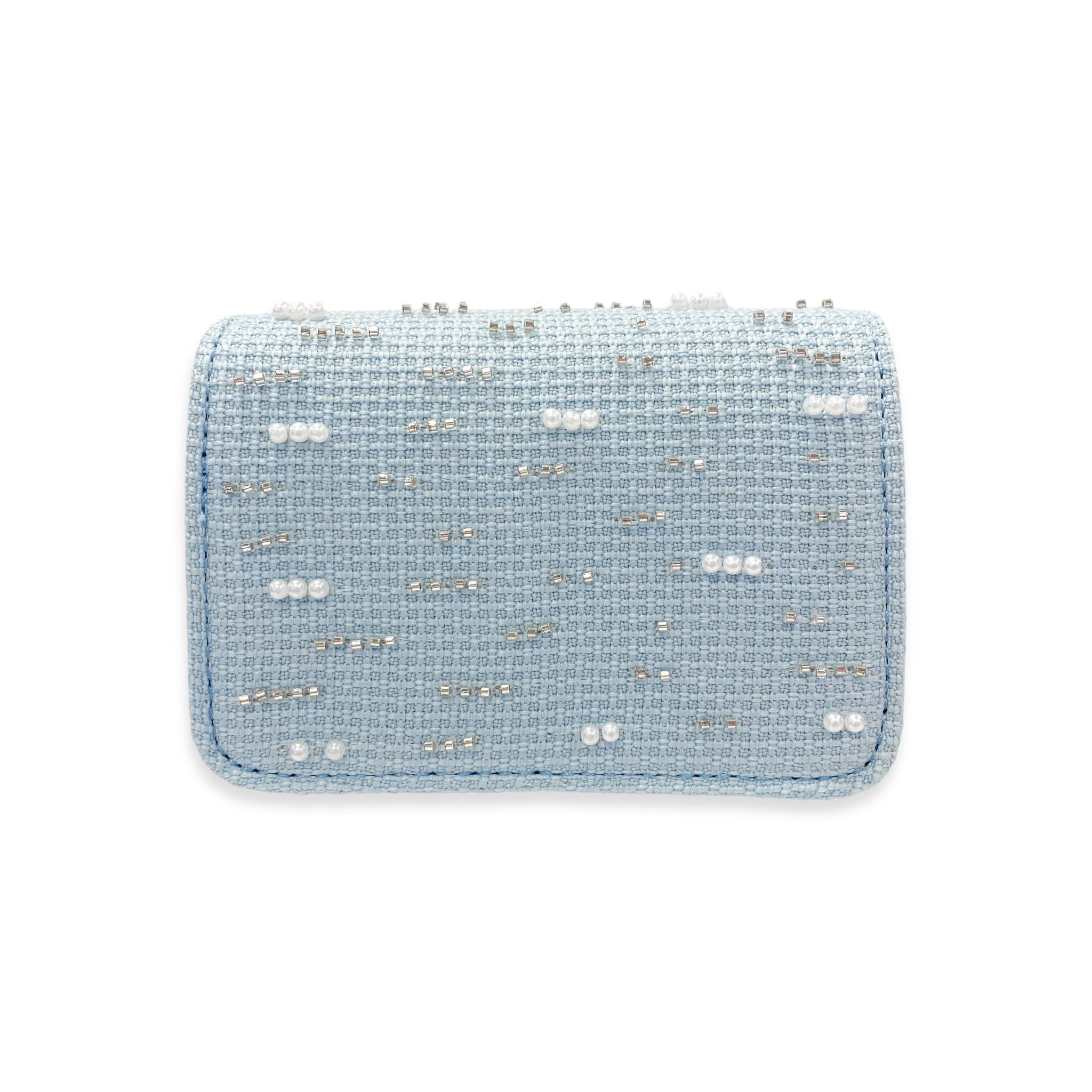 Doe A Dear Embellished Tweed Purse