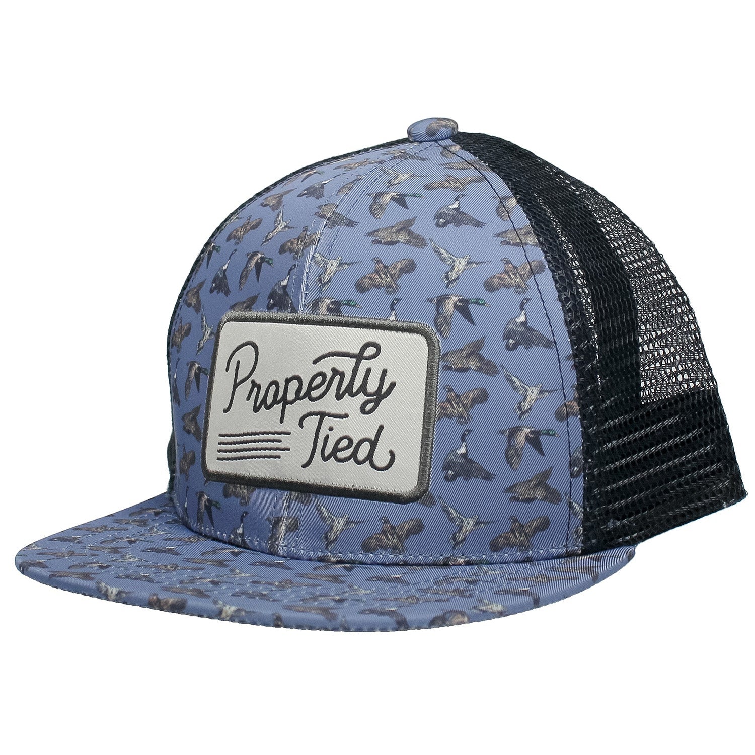 Properly Tied Sportsman Trucker Hat, Flock