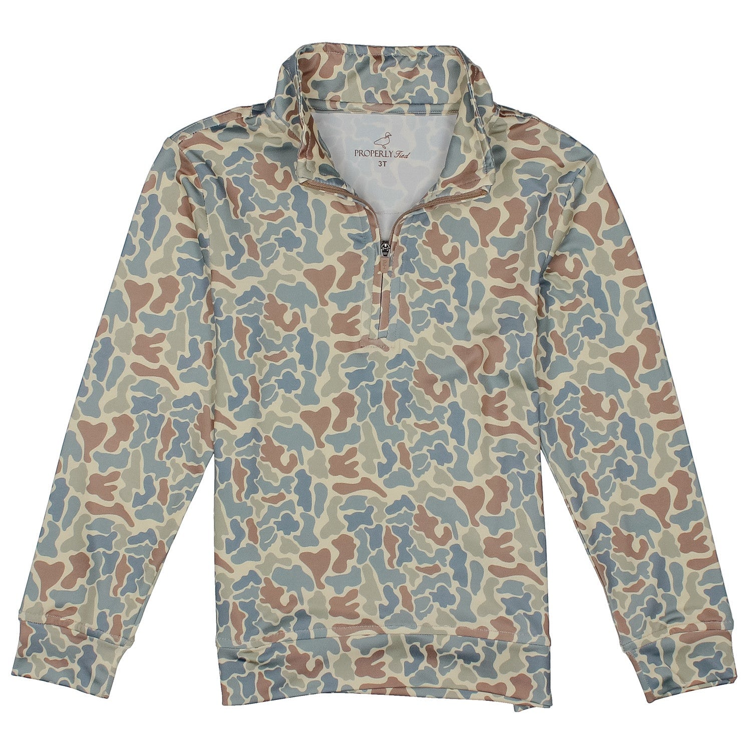 Properly Tied Inlet Pullover, Field Camo