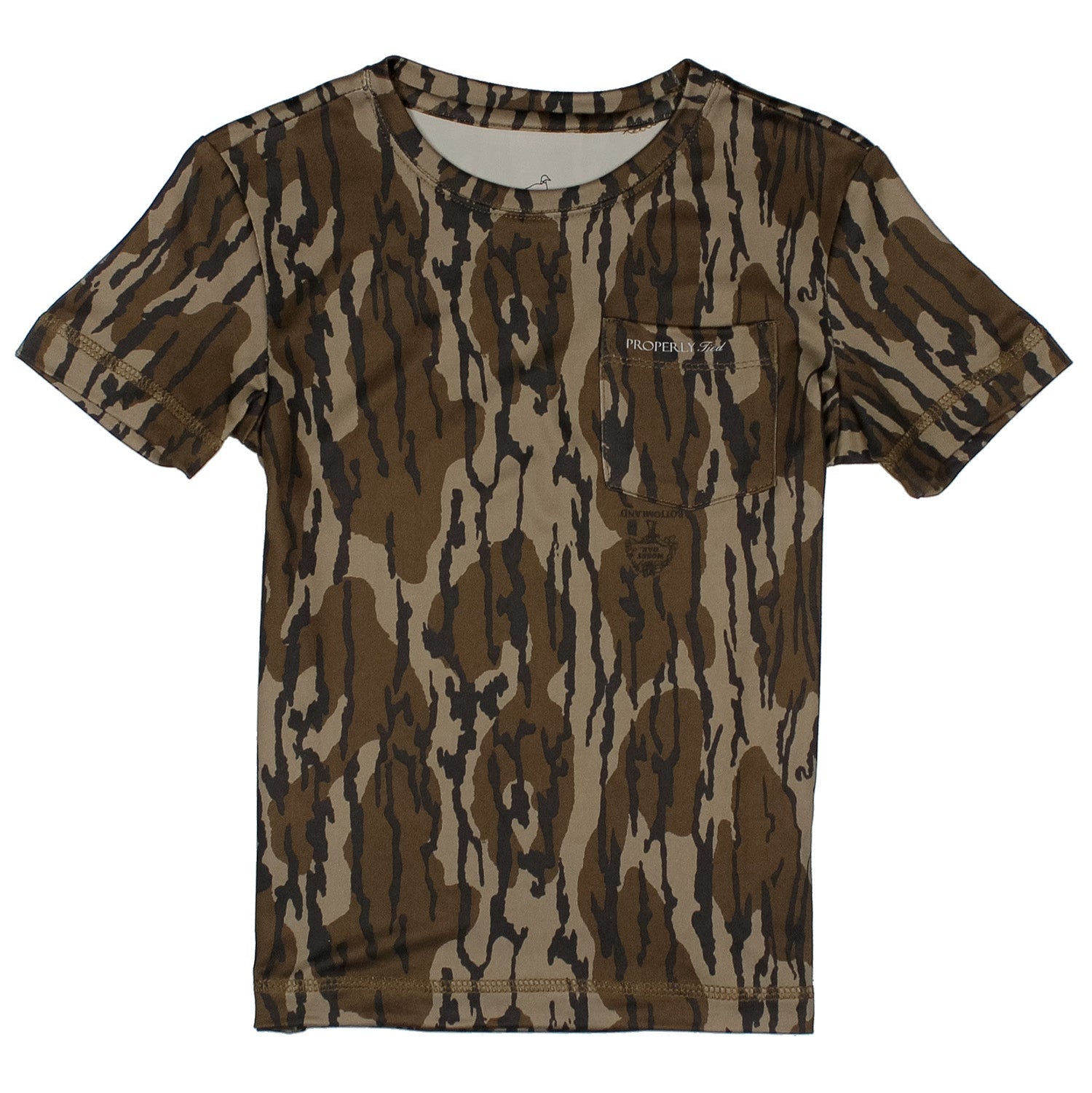 Properly Tied Ravine Pocket Tee, Mossy Oak