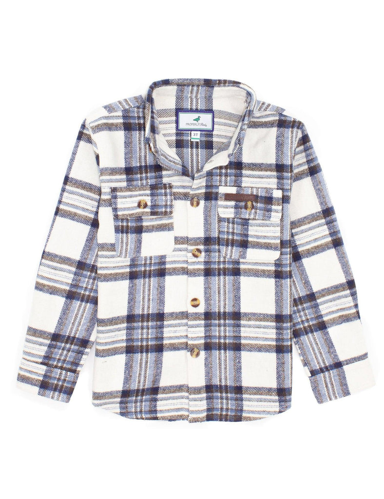 Properly Tied Ranch Flannel, Cold River