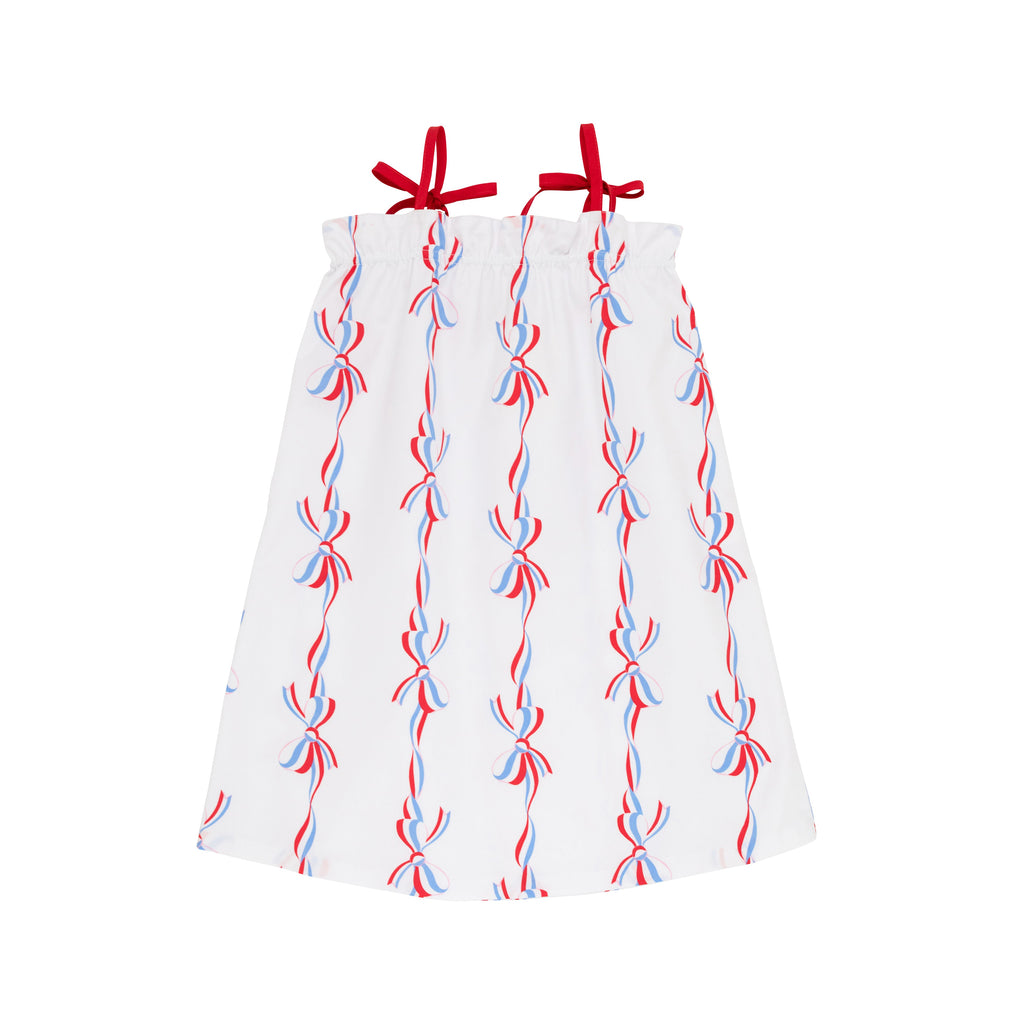 Beaufort Bonnet Lainey's Little Dress, America's Birthday Bows
