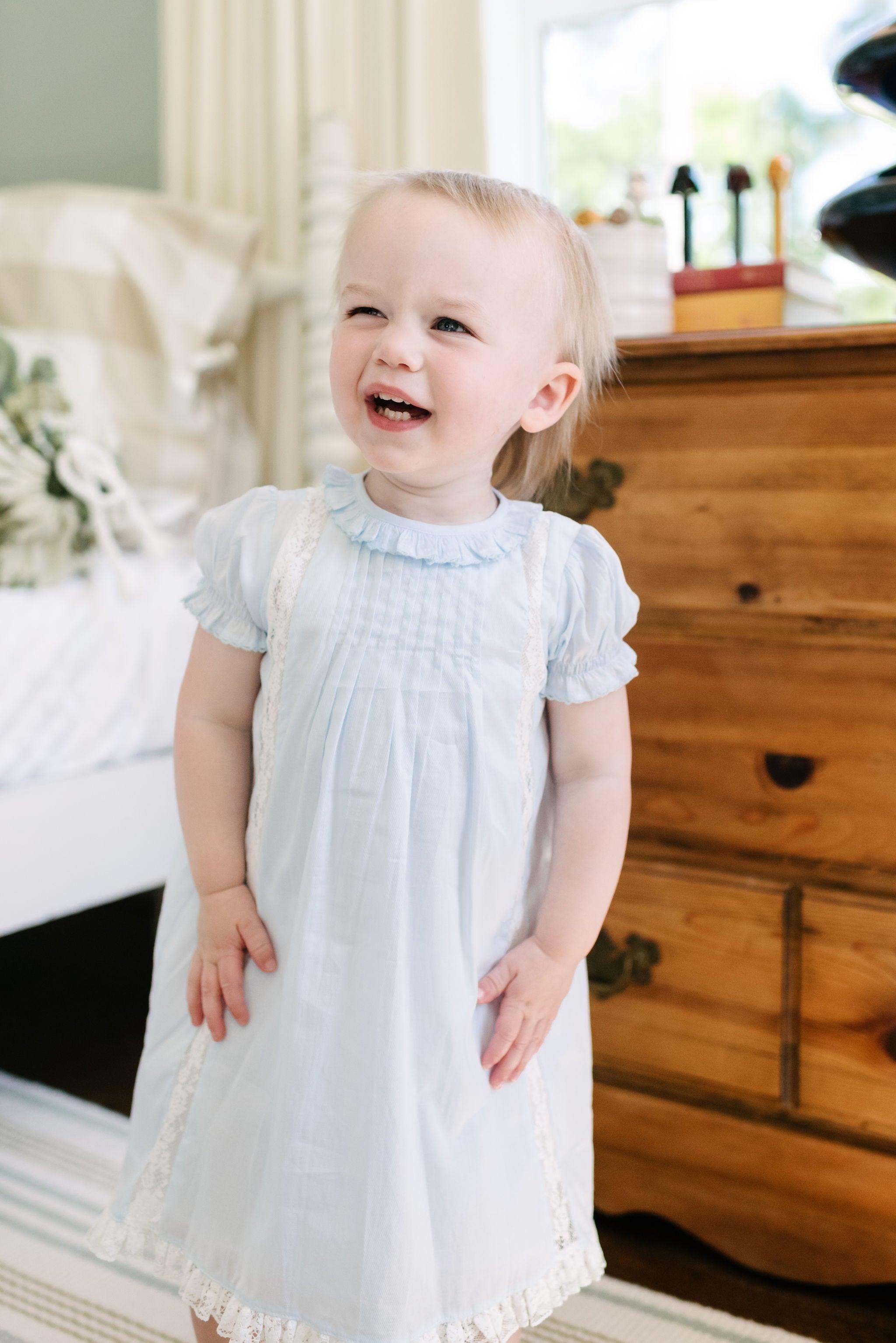 Lenora Blue Nancy Dress - shopnurseryrhymes