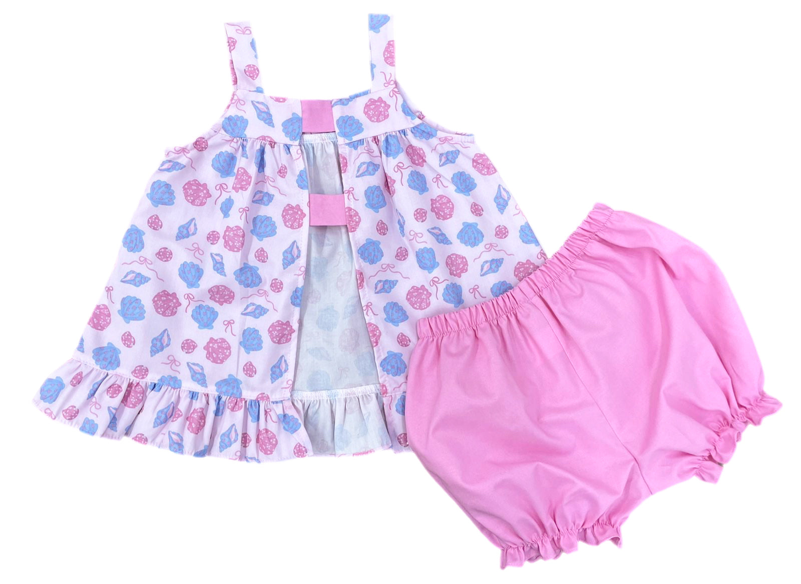 James & Lottie Maggie Bloomer Set Pastel Shells