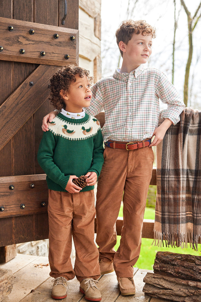 Little English Mallard Fair Isle Sweater