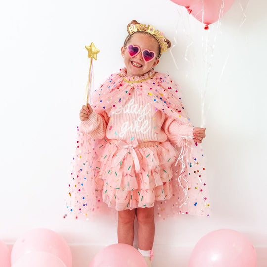 Sweet Wink Birthday Girl Sprinkle Tiered Tutu