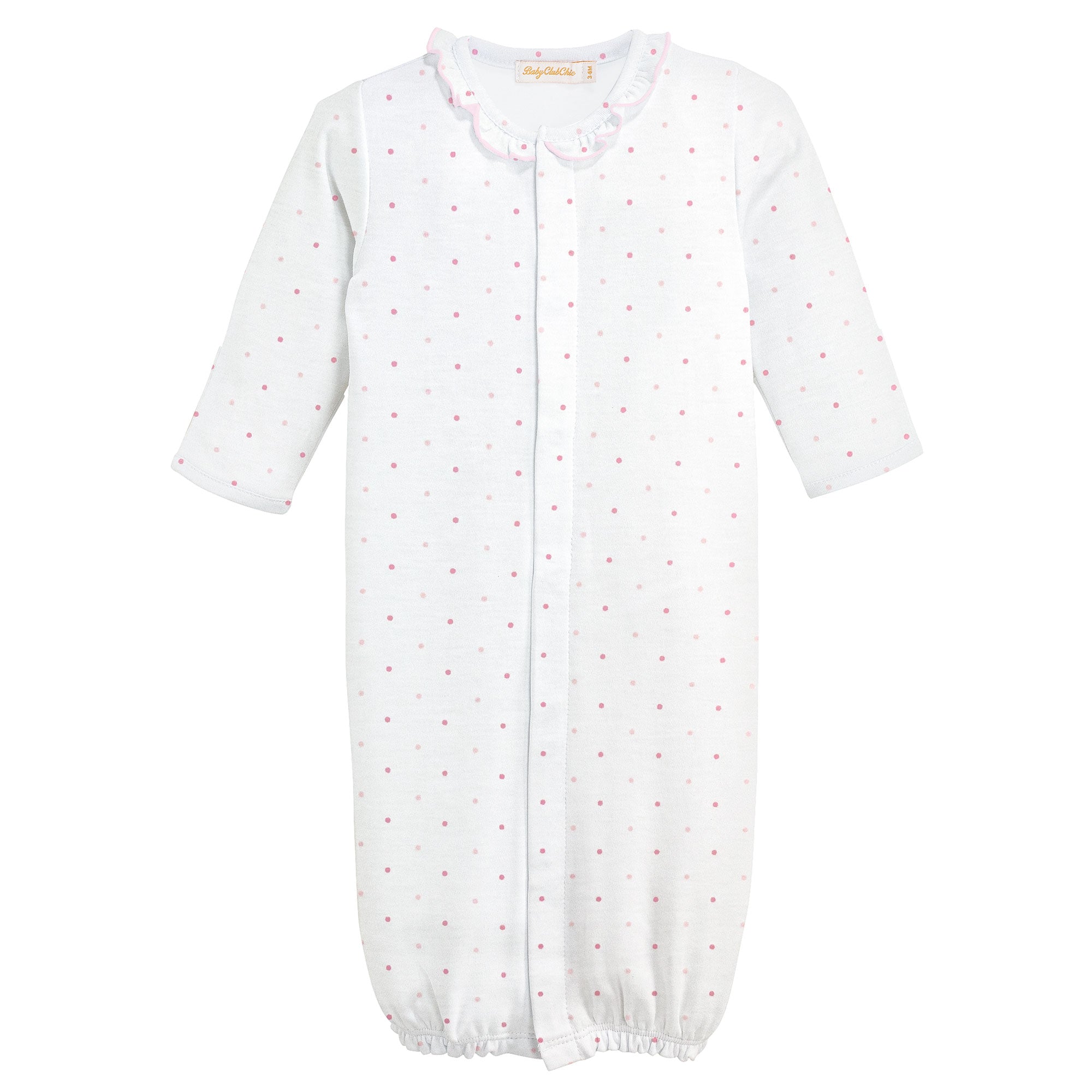 Baby Club Chic Pink Dots Converter Gown