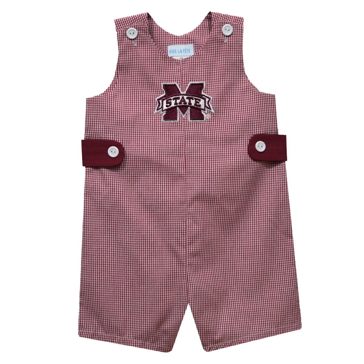 Vive La Fete Mississippi State Bulldogs Embroidered Jon Jon