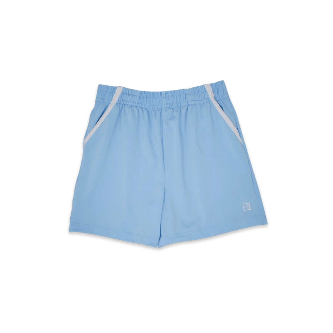 Set Athleisure Nathan Short, Blue & White - shopnurseryrhymes