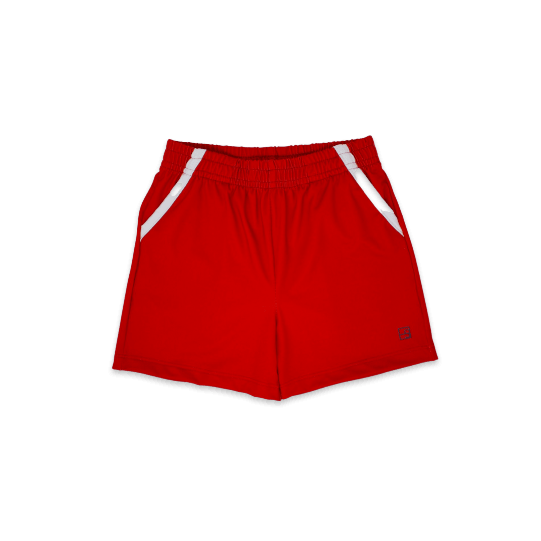 Set Athleisure Nathan Short, Red - shopnurseryrhymes