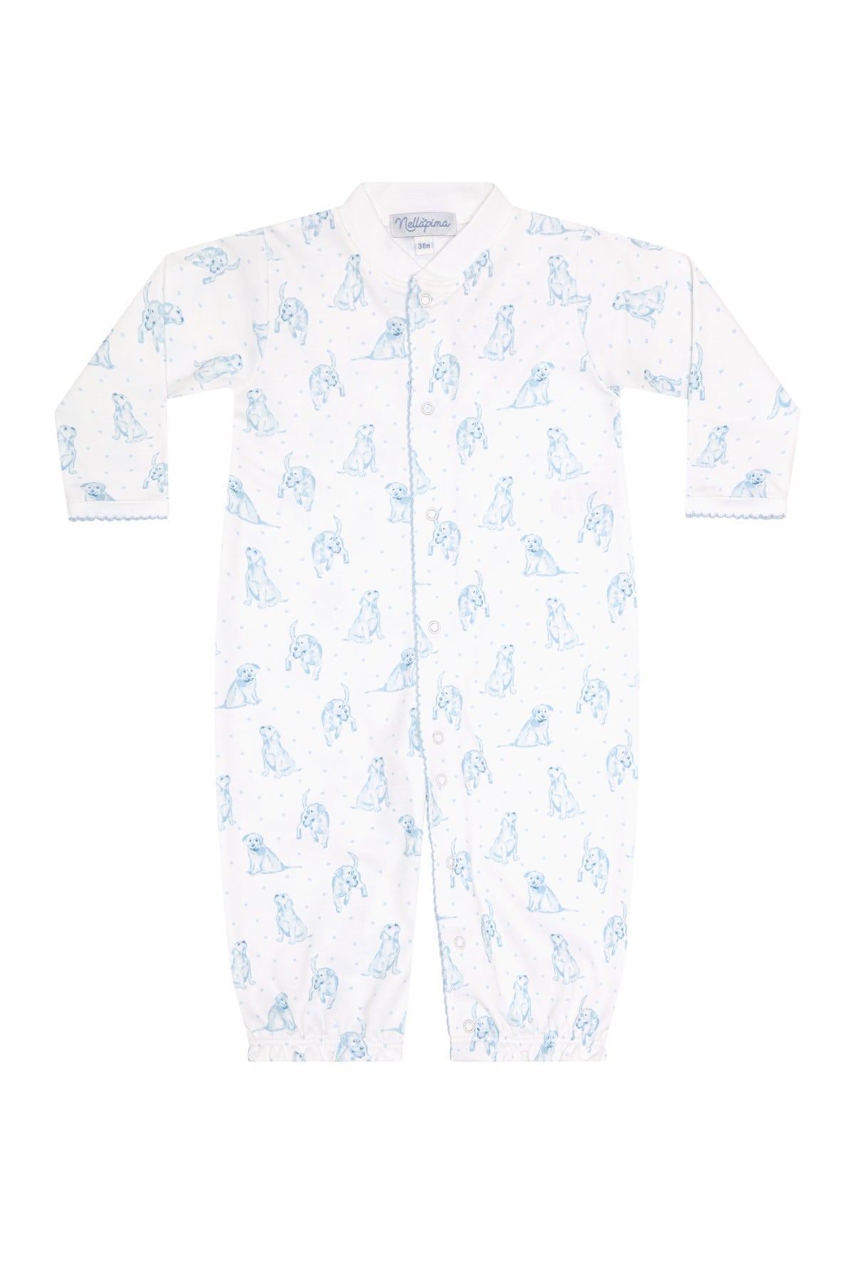 Nella Pima Blue Puppy Love Converter Gown