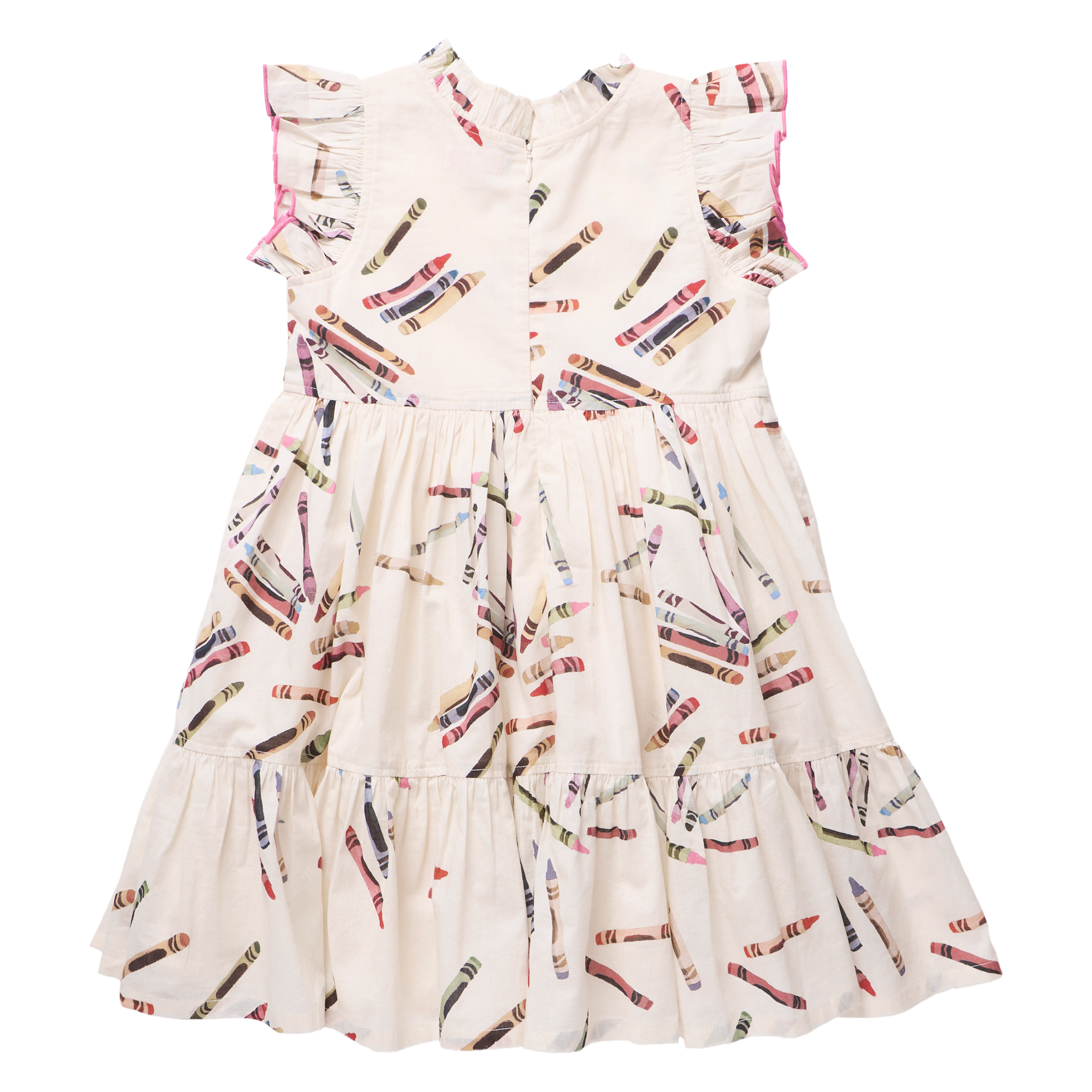 Pink Chicken Jennifer Dress, Tossed Crayons