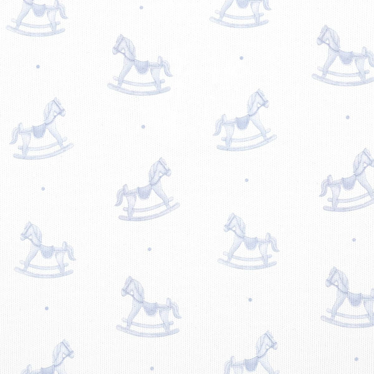 LydaBaby Blue Wooden Rocking Horse Converter