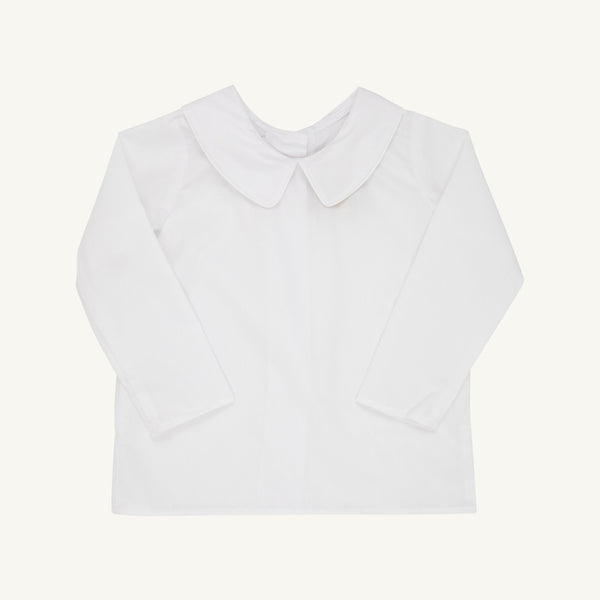 Beaufort Bonnet Peter Pan Collar, Worth Avenue White