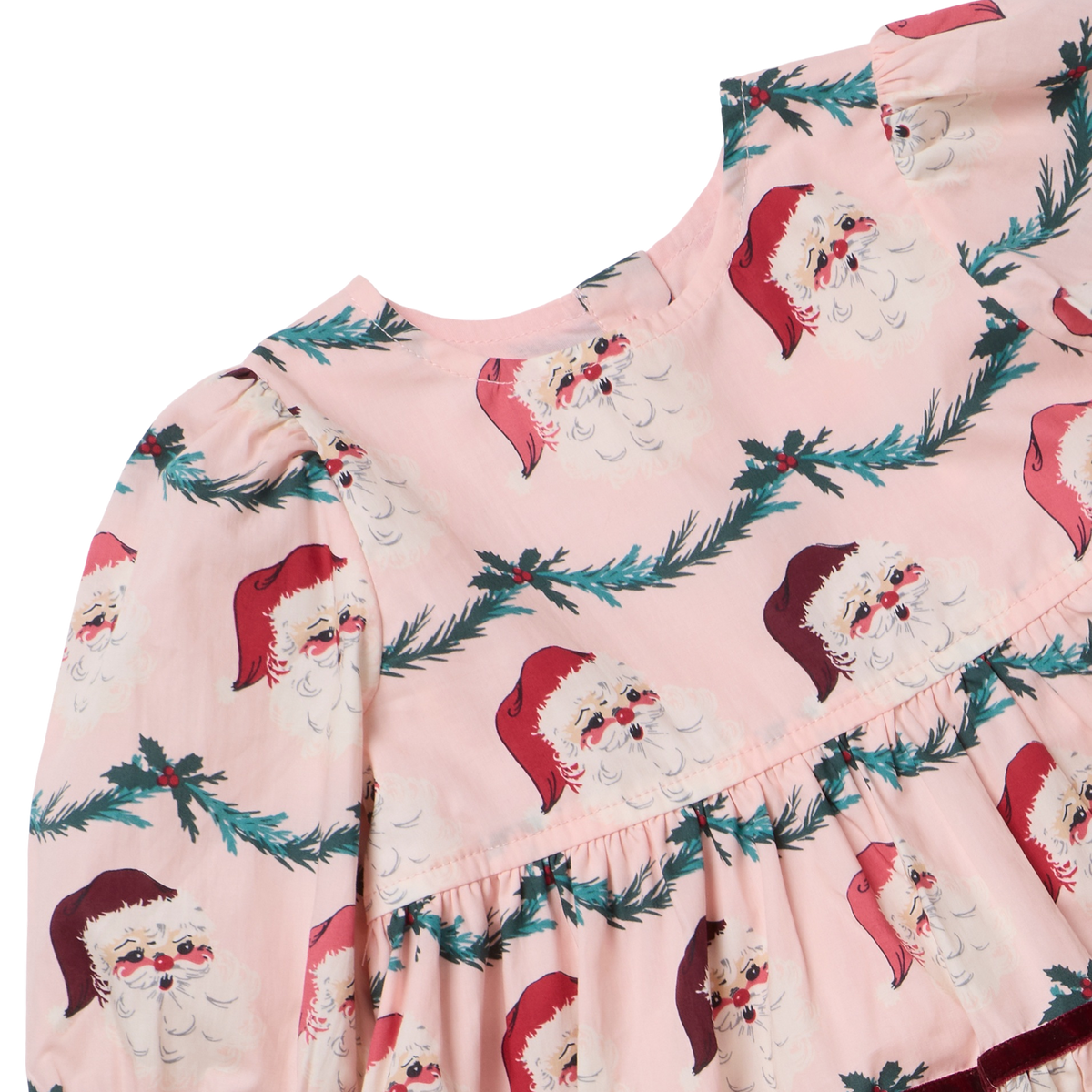 Pink Chicken Maribelle Dress, Santa Garland