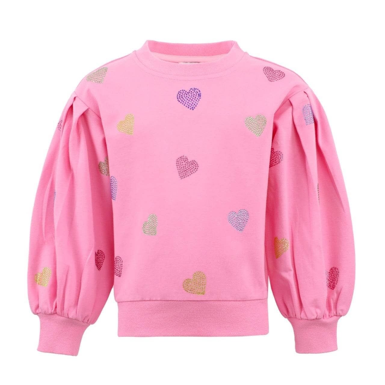 Lola & The Boys Pink Sparkle Hearts Set