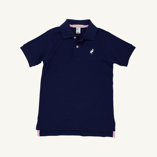 Beaufort Bonnet Prim & Proper Polo, Nantucket Navy