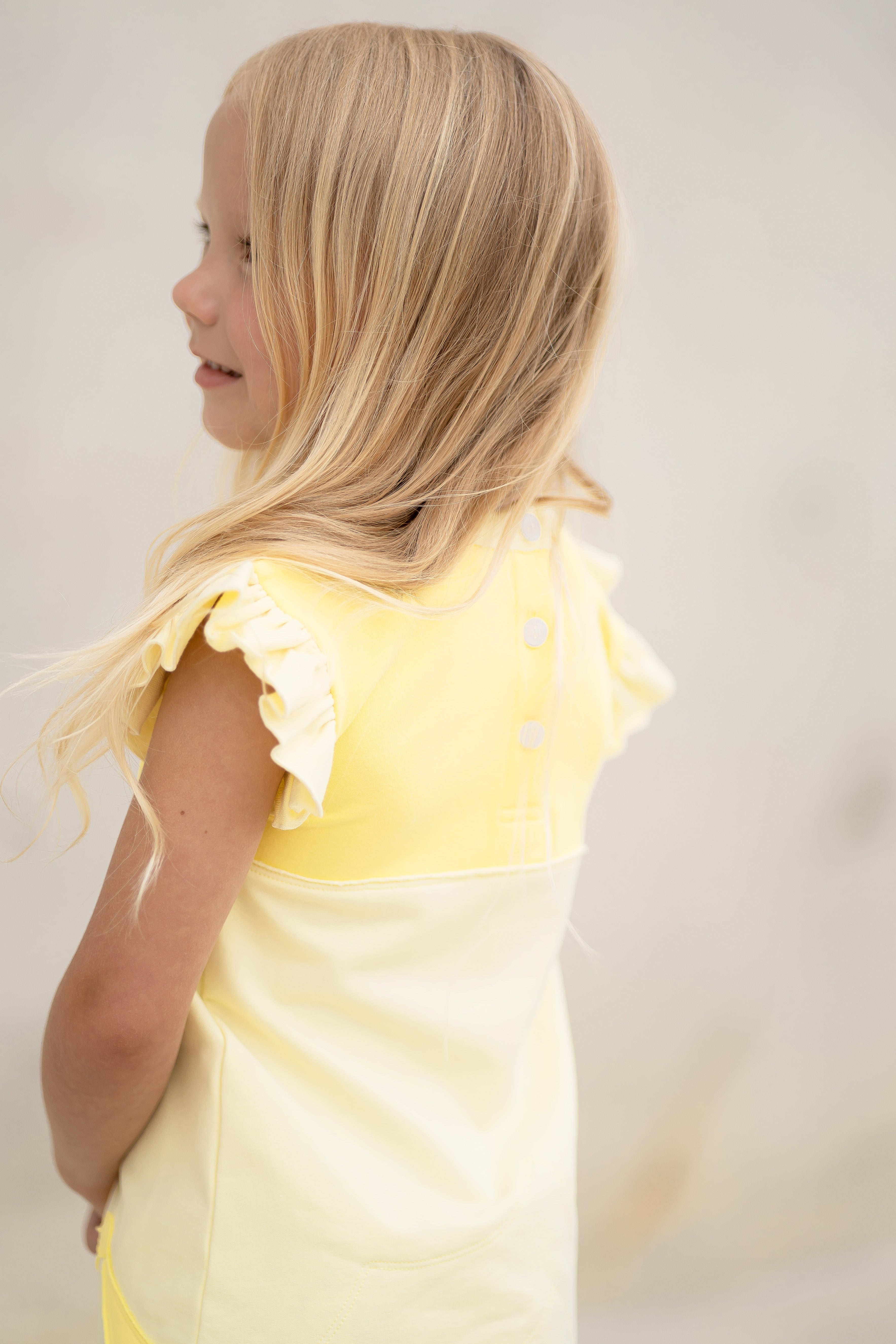 Yellow Lamb Princess Playtime Rose Dress