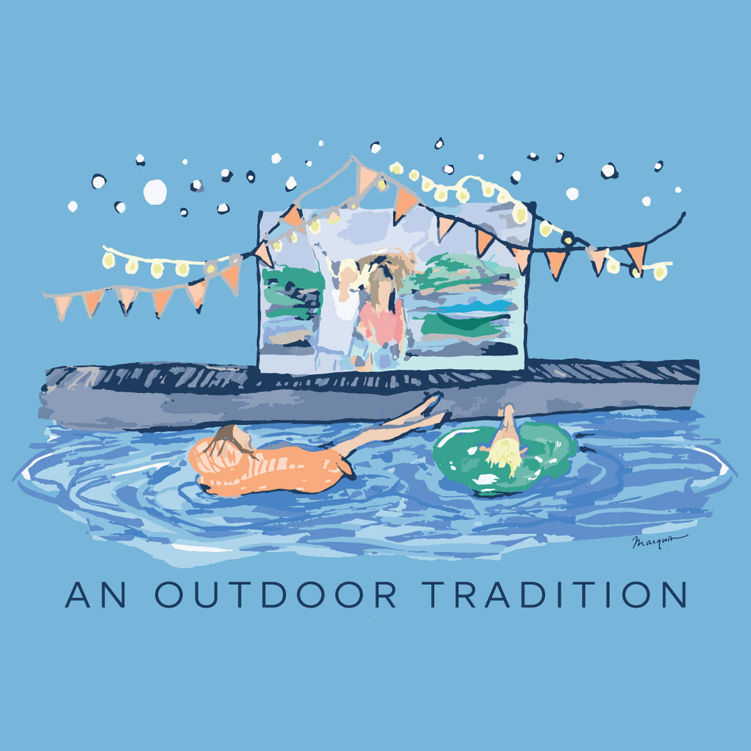 Prodoh Prop Performance T-Shirt, Dock Pool Party Art on Baltic Sea